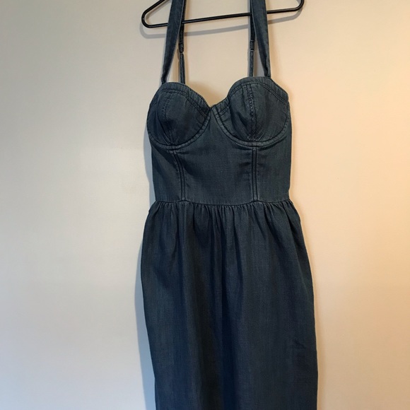 abercrombie jean dress